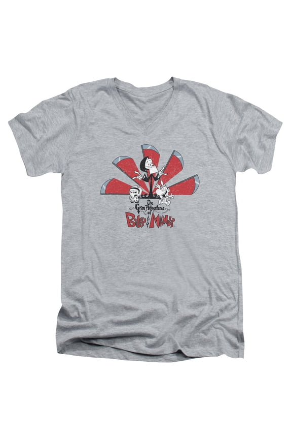 Grim Adventures Of Billy And Mandy - Grim Adventures - Slim Fit V Neck Shirt - Medium