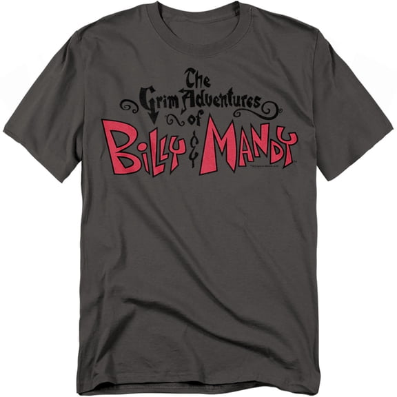 Grim Adventures Of Billy And Mandy - Grim Logo - Short Sleeve Shirt - XXXXX-Large