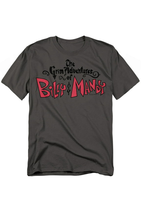 Grim Adventures Of Billy And Mandy - Grim Logo - Short Sleeve Shirt - XXXXX-Large