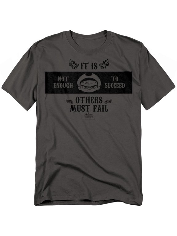 Grim Adventures Of Billy & Mandy Men's Mandy T-shirt Medium Grey