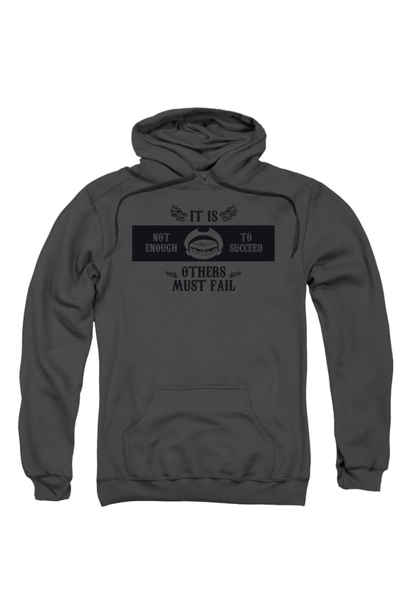 Grim Adventures Of Billy & Mandy Men's Mandy Hooded Sweatshirt Grey