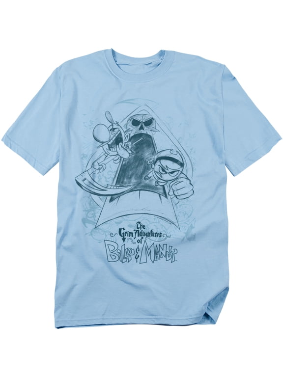 Grim Adventures Of Billy & Mandy - Sketched - Short Sleeve Shirt - Small