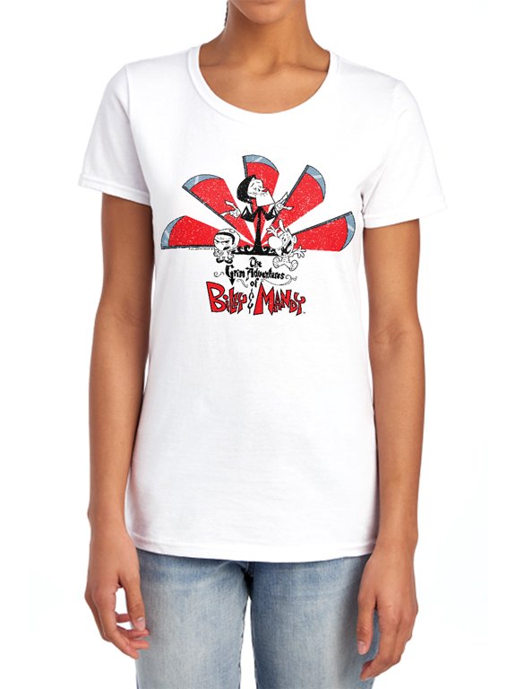 Grim Adventures of Billy & Mandy Grim Adventures Women's T Shirt, White, Medium
