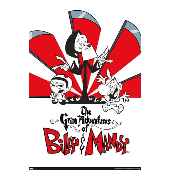 Grim Adventures of Billy and Mandy - Group Wall Poster, 14.725" x 22.375"
