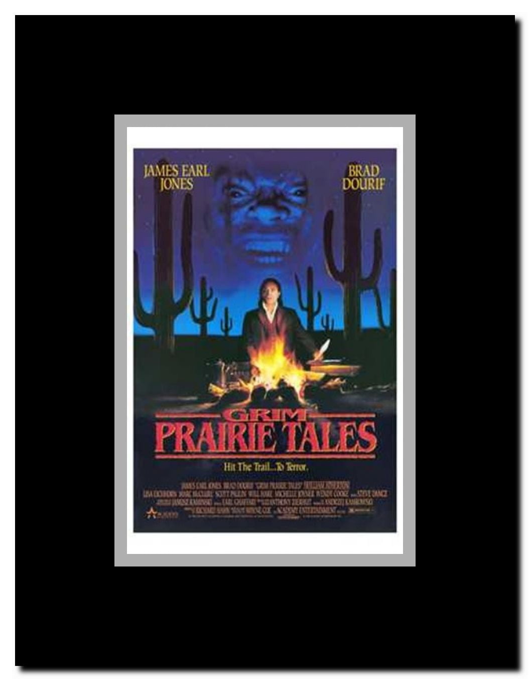Grim Prairie Tales Framed Movie Poster