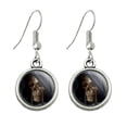 thumbnail image 1 of Grim Reaper Dead Death Fantasy Novelty Dangling Drop Charm Earrings, 1 of 5