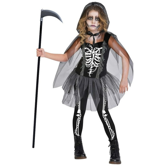 Child  Grim Reaper Girls Costume  Medium