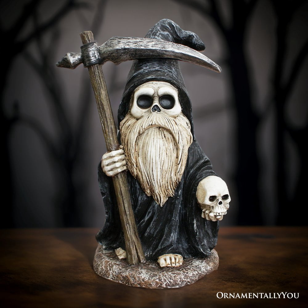 Pacific Giftware Large Baphomet Statue On Pedestal - Faux Stone Finish, Hand-Painted Antique Dark Wood Look