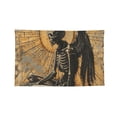 thumbnail image 1 of Grim Reaper Skeleton Angel Vintage Horror Four Hole Decorated Banner Flag for Garden Yard Home Decoration Indoor Outdoor 2x3 Ft, 1 of 7