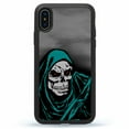 thumbnail image 1 of Grim Reaper Skull Cell Phone Case Death Skeleton Slim Shockproof Rubber Custom Cover For iPhone 15 Pro Max 14 Plus 13, 1 of 5