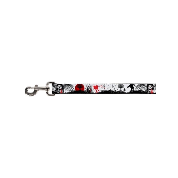 Grim Reaper Skull Scary Zombie Scene Fun Animal Pet Dog Cat Leash