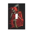thumbnail image 1 of Grim Reaper With Scyth Light Switch Cover Decorator Single Toggle Wall Plate 1-Gang Receptacle Outlet Decor, 1 of 7