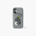 thumbnail image 1 of Grim Reaper with Clock Street Art Inspired Design Universal Phone Case for iPhone 11–17 Pro Max, 1 of 2