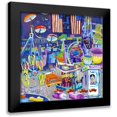 thumbnail image 1 of Grim, Tara Funk 12x12 Black Modern Framed Museum Art Print Titled - Funlands I, 1 of 5