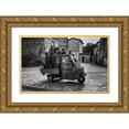 thumbnail image 1 of Grimaldi, Giuseppe 18x13 Gold Ornate Wood Framed with Double Matting Museum Art Print Titled - Forever young, 1 of 4