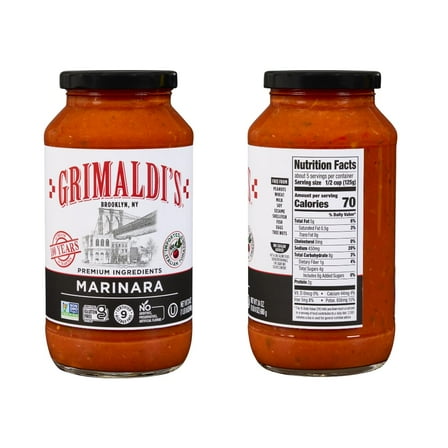 Grimaldi's Marinara Sauce 24 oz (Pack of 6)