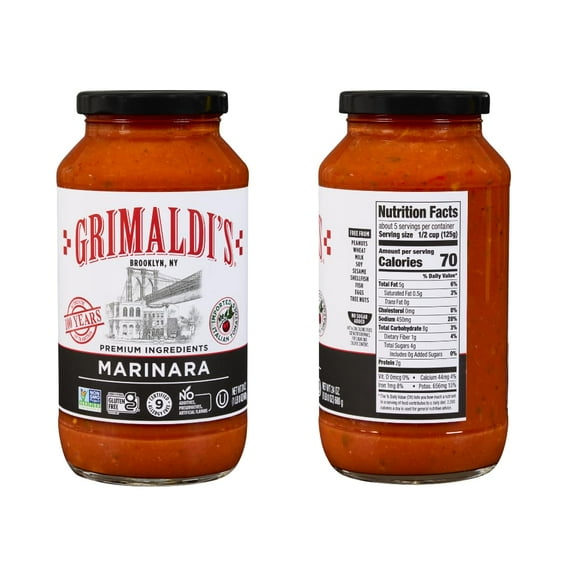 Grimaldi's Marinara Sauce 24 oz (Pack of 6)