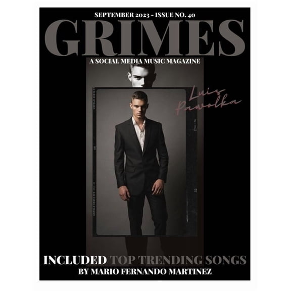 Grimes Magazine - September 2023 Issue: Featuring on the front cover, Fitness Model "Luis Pawolka" and RCA Rec, (Paperback)