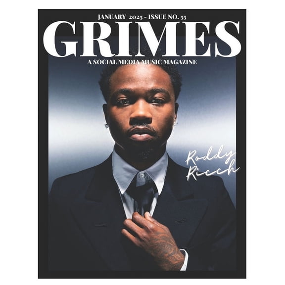 Grimes Magazine - The January 2025 Issue: This issue features Roddy Ricch, (Paperback)