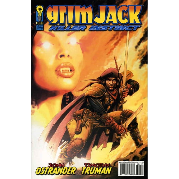 Grimjack: Killer Instinct #6 VF ; IDW Comic Book