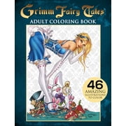 Grimm Fairy Tales Adult Coloring Book