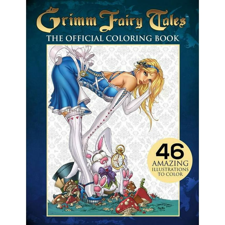 Grimm Fairy Tales Adult Coloring Book (Paperback) - Walmart.com
