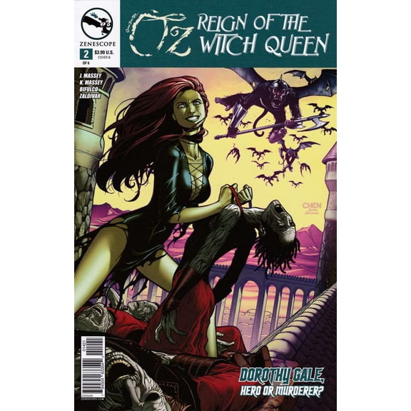 Grimm Fairy Tales Presents Oz: Reign of the Witch Queen #2B VF ; Zenescope Comic Book