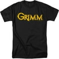 thumbnail image 1 of Grimm Gold Logo Adult 18/1 T-Shirt Black Black, 1 of 1