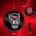 thumbnail image 1 of Grimm Industries NC-220-01 Team Spirit Bottle Cap Dangler - NC Wolfpack, Black, Red & White, 1 of 5