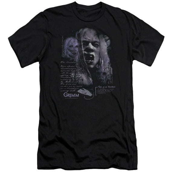 Grimm Lady Hexenbeast Adult 30/1 T-Shirt Black Black