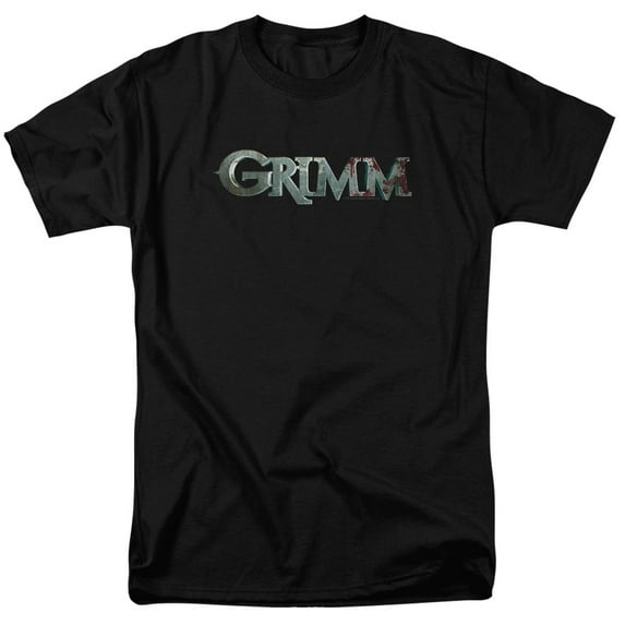 Grimm Men's Bloody Logo T-shirt Large Black