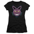 thumbnail image 1 of Grimm Retchid Kat Junior Women's T-Shirt Sheer Black Black, 1 of 1
