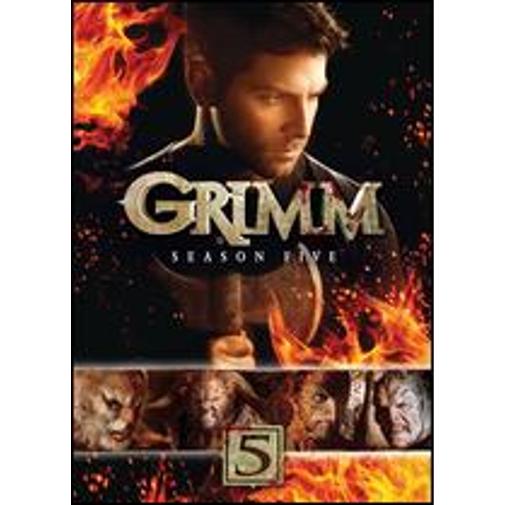 GRIMM DVD シーズン1-5　未開封 Grimm: The Full Season Complete Collection (DVD) - Walmart.com
