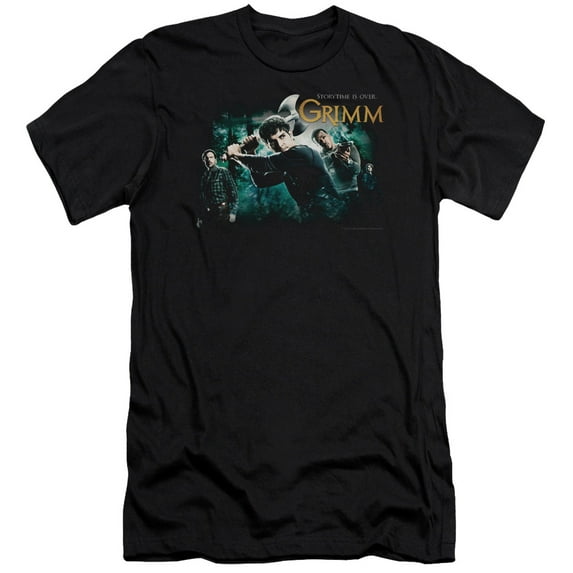 Grimm - Storytime Is Over - Premium Slim Fit Short Sleeve Shirt - Small