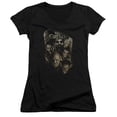 thumbnail image 1 of Grimm Wesen Junior Women's V-Neck T-Shirt Black Black, 1 of 1