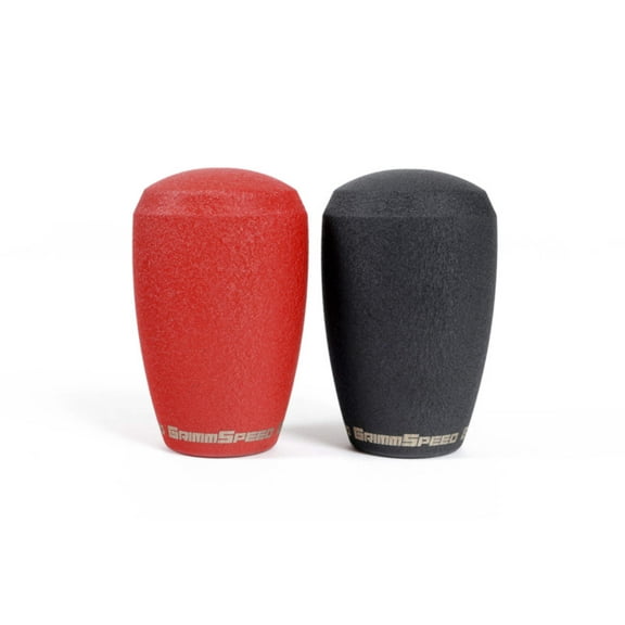 GrimmSpeed Shift Knob Stainless Steel - Subaru 5 Speed and 6 Speed Manual Transmission - Red