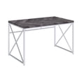 thumbnail image 1 of Grimma Writing Desk Rustic Grey Herringbone, 1 of 7