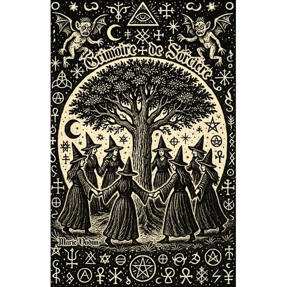 Grimoire de Sorcière: Magie Blanche, Rituels et Sorcellerie Moderne pour Débutants. Inspiré des traditions de la Wicca e, (Paperback)