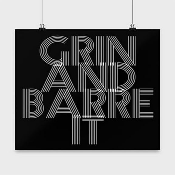 Ballet Poster - 13x13 - Wall Decor for Exercise Gift