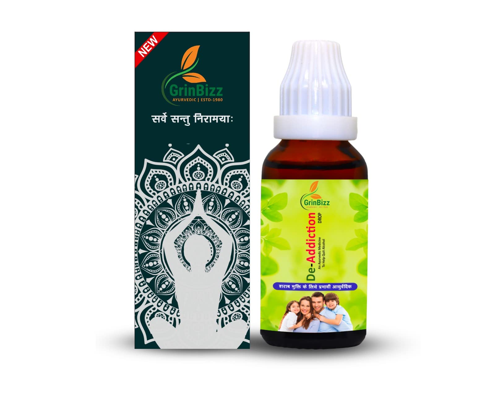 DeAddiction Drop Ayurvedic Herbal Treatment To Quit Addiction