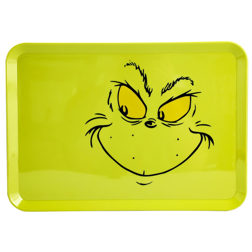 Grinch 13.75 in Melamine Serving Tray