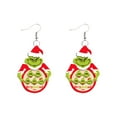 Grinch Accessories Grinch Jewelry for Women Earrings Studs Winter