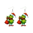 Grinch Accessories Grinch Jewelry for Women Earrings Studs Winter