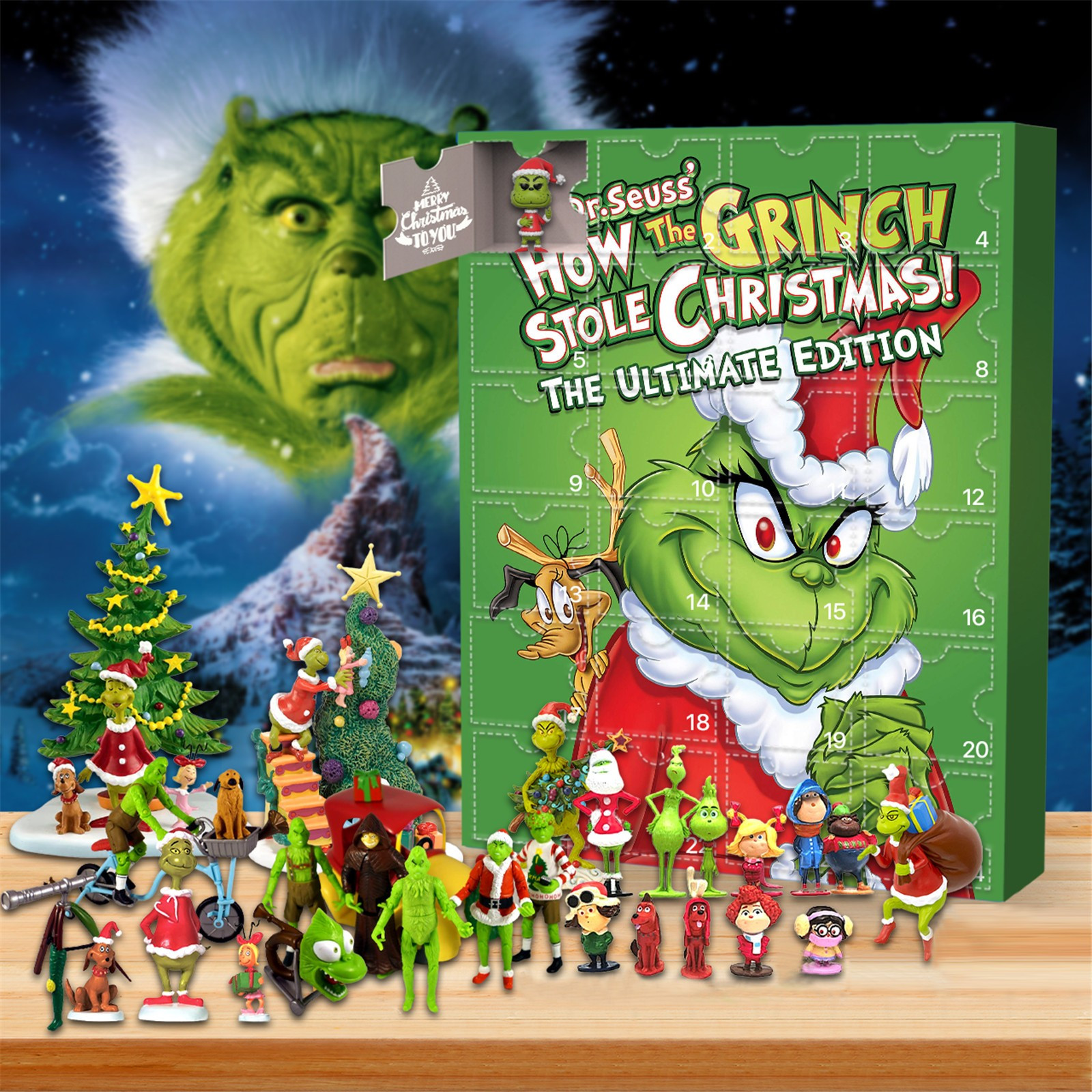 Grinch Advent Calendar 2024 Experience the Grinch 2024 Christmas Blind