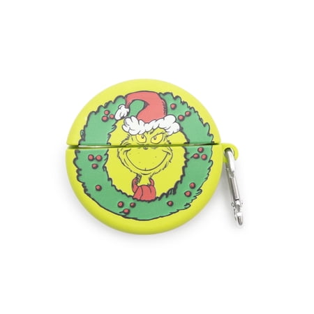 CultureFly The Grinch Wreath Portrait 2.75" AirPods Pro Case Cover