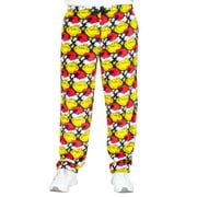 MJC Grinch All Over Santa Hat Christmas Pajamas Lounge Pants