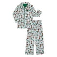 thumbnail image 1 of The Grinch Christmas Boys Notch Collar Top and Sleep Pants Pajama Set, 2-Piece, Size XS, 1 of 3