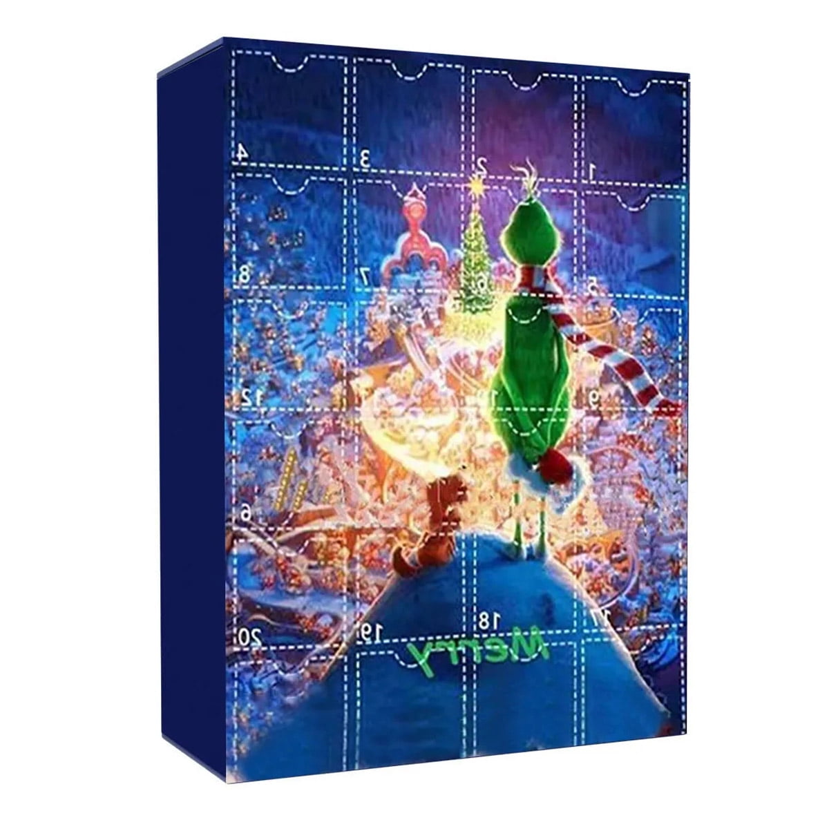 Grinch Christmas 24 Day Action Figures Kawaii Advent Calendar 2024