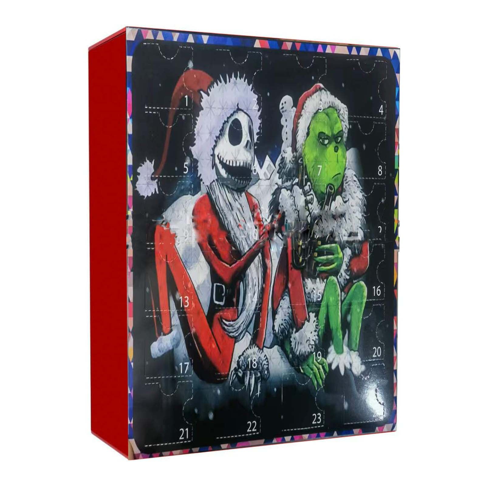 Grinch Christmas Advent Calendar 2023, 24 Days Countdown Calendar for