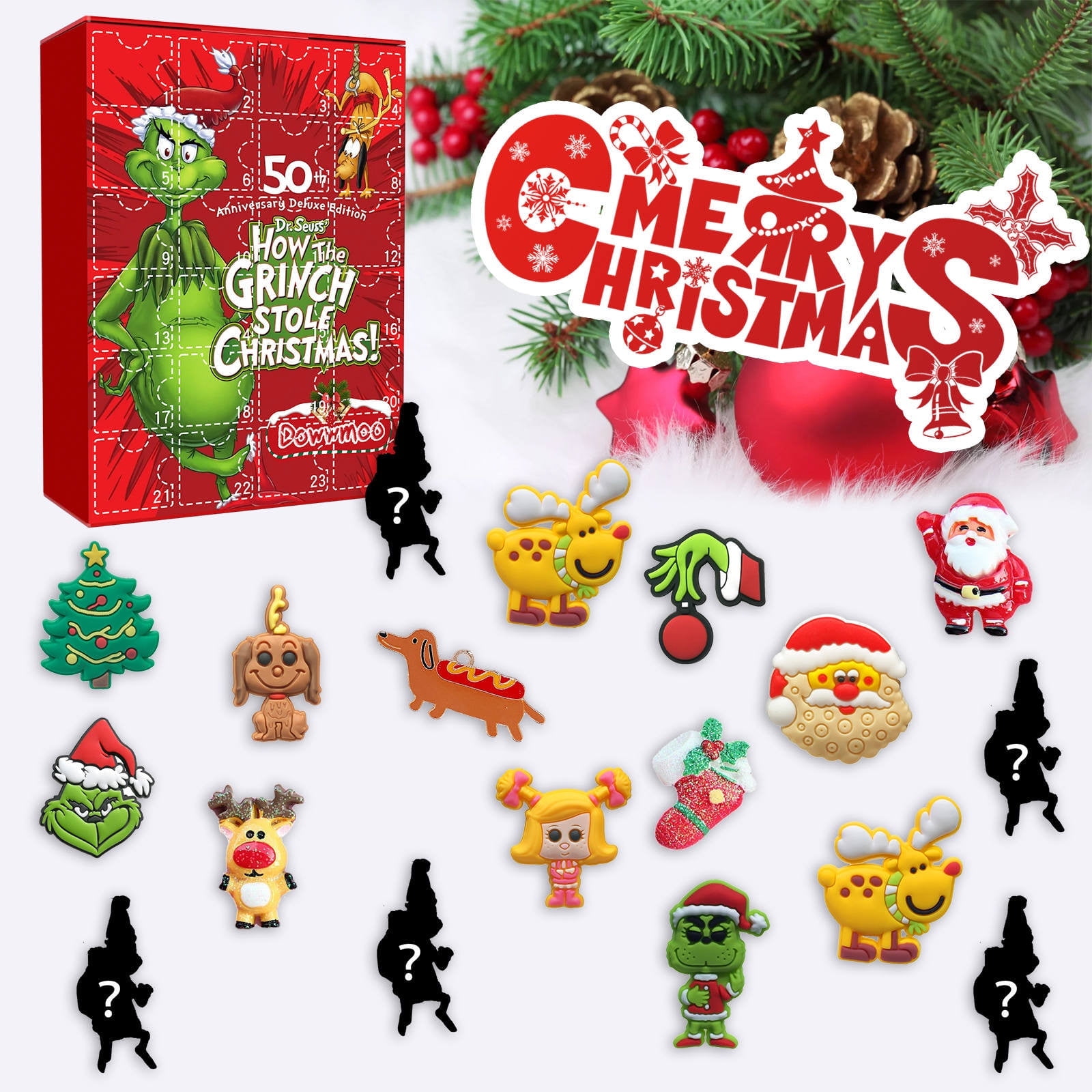 Grinch Christmas Advent Calendar 2024 Christmas Advent Calendar With 24